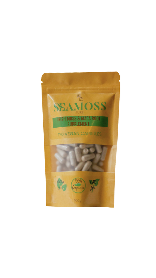 Irish Moss & Maca Root Capsules